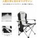 Раскладное кресло KingCamp Deluxe Steel Arm Chair(KC3987) BLACK/MEDIUM GREY