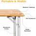 Раскладной стол KingCamp 4-Folding Bamboo Table S(KC3955) BAMBOO COLOR