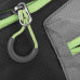 Сумка на пояс Spokey BORA(839663) black/lime