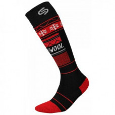 Термоноски InMove SKI DEODORANT THERMOWOOL black/red (38-40)