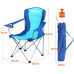 Стул KingCamp Arms Chairin Steel(KC3818) Blue