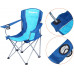 Стул KingCamp Arms Chairin Steel(KC3818) Blue