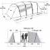Палатка кемпинговая шестиместная туннельная Easy Camp Huntsville Twin 600 Red (928292)