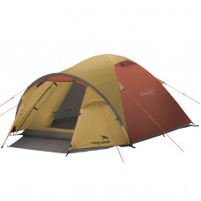 Палатка кемпинговая трехместная купольная Easy Camp Quasar 300 Gold Red