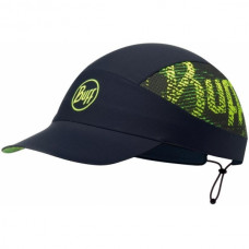 Бейсболка BUFF Pack Run Cap r-flash logo black (BU 113706.999.10.00)