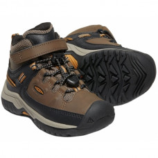 Ботинки детские Keen Targhee Mid WP Kids Dark Earth/Golden Brown (1019831)