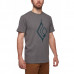 Футболка мужская Black Diamond Rope Diamond Tee Charcoal Heather (BD 730058.0036)