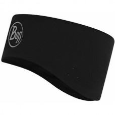 Повязка на голову BUFF Windproof Headband grey logo S/M (BU 111227.00)