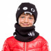 Шапка детская BUFF Child Knitted Hat Funn Bat Black (BU 120867.999.10.00)