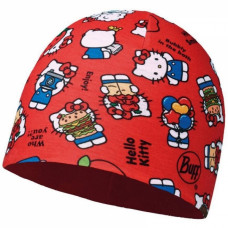 Шапка детская BUFF Hello Kitty Child Microfiber & Polar Hat foodie red (BU 113207.425.10.00)