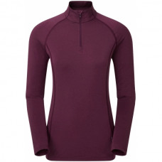 Термофутболка женская Montane Female Dart Thermo Zip Neck Wineberry (FDTZNWIN)