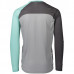 Велоджерси мужское POC MTB Pure LS Jersey Lt Fluorite Green/Sylvanite Grey/Alloy Grey (PC 528448320)