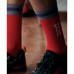 Велоноски POC Essential Mid Length Sock Calcite Blue/Prismane Red (PC 651338282)