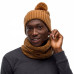 Бафф BUFF Knitted & Fleece Neckwarmer Airon bronze (BU 113549.306.10.00)