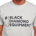 Футболка мужская Black Diamond Stacked Logo Tee Birch Heather (BD 730053.5005)