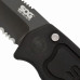 Нож складной SOG SOG-TAC Automatic Black TiNi / Partically Serrated (SOG ST-04)