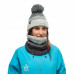 Шапка BUFF Knitted & Polar Hat Masha grey (BU 120855.937.10.00)