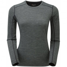 Термофутболка женская Montane Female Primino 140 L/S T-Shirt Black (FP1LSBLA)