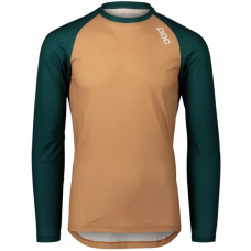 Велоджерси мужское POC MTB Pure LS Jersey Lt Moldanite Green/Aragonite Brown (PC 528448405)