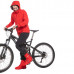 Велосипедные гетры Tatonka Velo Gaiter Red (TAT 2743.015)