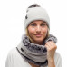 Бафф BUFF Knitted Neckwarmer Comfort Kesha cloud (BU 120833.003.10.00)