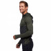 Термофутболка мужская Black Diamond Solution Wool Baselayer Half Zip Hoody Black/Cypress (BD 760022.9228)