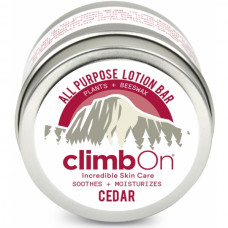 Твёрдый лосьон для кожи ClimbOn LOTION BAR 1 oz (28.3g) Cedar (CO 640013)