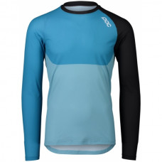 Велоджерси мужское POC MTB Pure LS Jersey Uranium Black/Basalt Blue/Lt Basalt Blue (PC 528448321)