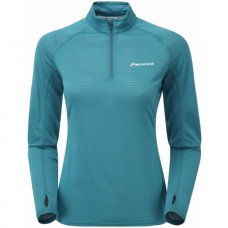 Кофта женская Montane Female Allez Micro Pull-On Zanskar Blue (FAMPOZAN)