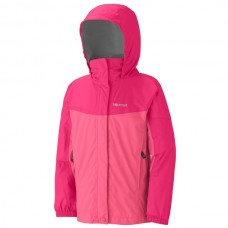 Куртка для девочек MARMOT Girl's Precip Jacket plush pink/hot berry (MRT 56100.6545)