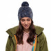 Шапка BUFF Knitted & Polar Hat Margo blue (BU 113513.707.10.00)