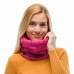 Бафф BUFF Knitted & Fleece Neckwarmer Grete pink (BU 123519.538.10.00)