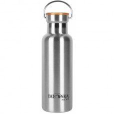 Фляга с бамбуковой крышкой Tatonka Hot&Cold Stuff Bamboo Lid 0,5 L Silver (TAT 4195.000)