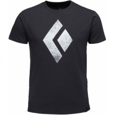 Футболка мужская Black Diamond SS Chalked Up Tee Black (BD UO95.0002)