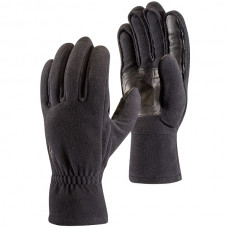 Перчатки мужские Black Diamond MidWeight Windbloc Fleece Gloves, Black, L (BD 801039.BLAK-L)