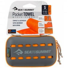 Полотенце туристическое Sea To Summit Pocket Towel S 40x80cm orange (STS APOCTSOR)