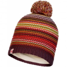 Шапка детская BUFF Junior Knitted & Polar Hat Amity Maroon (BU 113533.632.10.00)