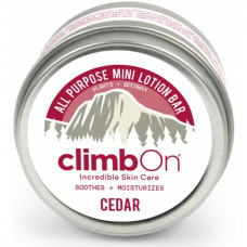 Твёрдый лосьон для кожи ClimbOn MINI BAR 0.5 oz (14.2g) Cedar (CO 640014)