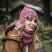 Шапка BUFF Knitted & Polar Hat Margo flamingo pink (BU 113513.560.10.00)