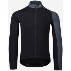 Велоджерси мужское POC Essential Road Mid LS Jersey Uranium Black/Sylvanite Grey (PC 582108288)