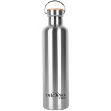 Фляга с бамбуковой крышкой Tatonka Hot&Cold Stuff Bamboo Lid 1,0 L Silver (TAT 4197.000)