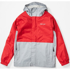 Куртка для парней MARMOT Boy's PreCip Eco Jacket Team Red/Sleet (MRT 41000.7535)