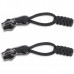 Накладки на бегунки молний Tatonka Zipper Puller Knot (Paar) Black (TAT 3320.040)