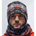 Шапка BUFF Knitted & Polar Hat Jorden black (BU 111011.999.10.00)