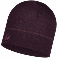 Шерстяная шапка унисекс Buff Merino Wool 1 Layer Hat (Solid Deep Purple) BU 113013.603.10.00