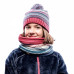 Шапка детская BUFF Junior Knitted & Polar Hat Amity Pink Cerisse (BU 113533.521.10.00)