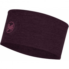 Повязка на голову BUFF Midweight Merino Headband solid deep purple (BU 118173.603.10.00)