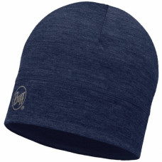 Шерстяная шапка унисекс Buff Merino Wool 1 Layer Hat (Solid Denim) BU 113013.788.10.00