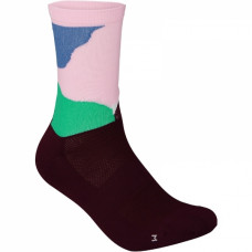 Велоноски POC Essential Road Socks Color Splashes Multi Opal/Basalt (PC 651448369)