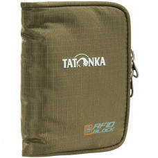 Кошелек Tatonka Zip Money Box RFID B, Olive (TAT 2946.331)
